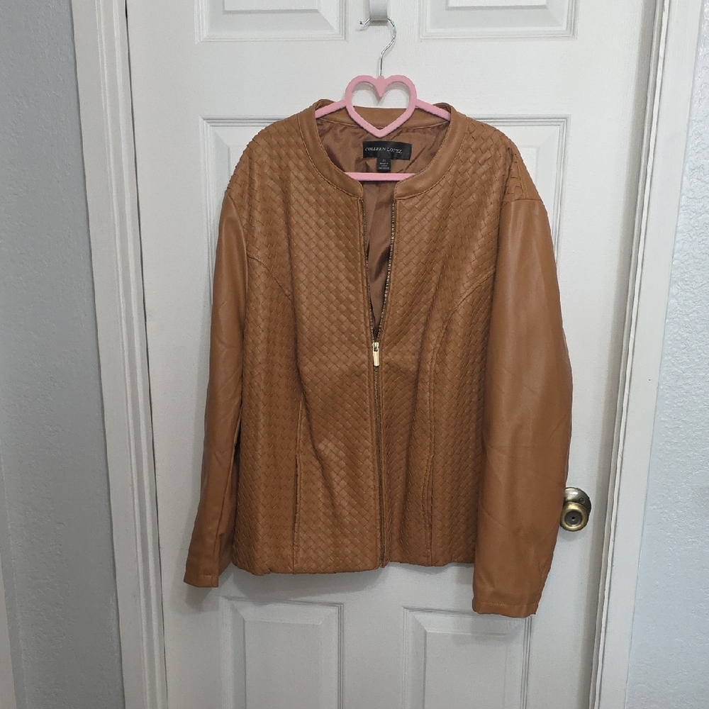 Colleen Lopez Women's Tan Quilted Jacket